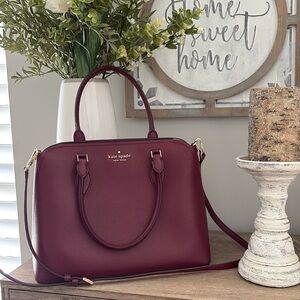 Kate Spade Burgundy Satchel